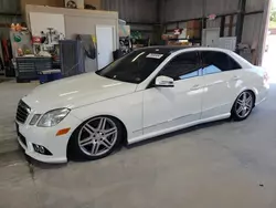 Salvage cars for sale at Rogersville, MO auction: 2010 Mercedes-Benz E 550 4matic