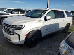 Carros dañados por inundaciones a la venta en subasta: 2021 Chevrolet Suburban K1500 High Country