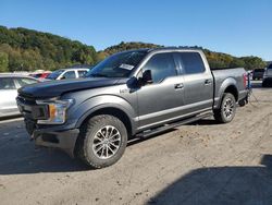 Salvage cars for sale at Ellwood City, PA auction: 2018 Ford F150 Supercrew