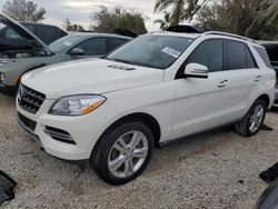 Carros dañados por inundaciones a la venta en subasta: 2013 Mercedes-Benz ML 350 4matic