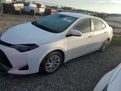 2019 Toyota Corolla L en venta en Riverview, FL