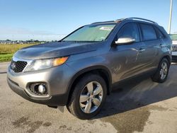 Salvage cars for sale at Riverview, FL auction: 2013 KIA Sorento EX