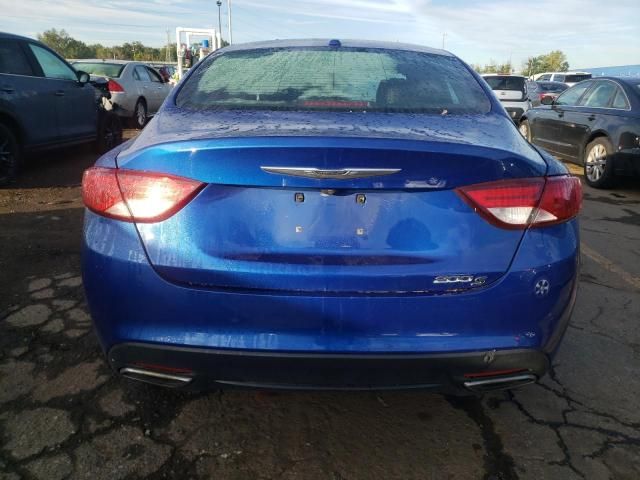 2016 Chrysler 200 S