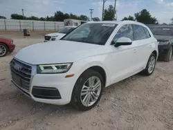 Salvage cars for sale at Oklahoma City, OK auction: 2018 Audi Q5 Premium Plus