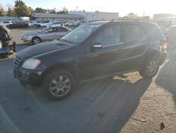 Salvage cars for sale at Martinez, CA auction: 2007 Mercedes-Benz ML 350