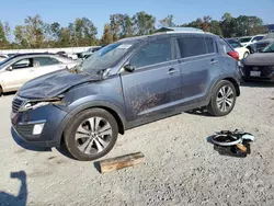 Salvage cars for sale at Spartanburg, SC auction: 2011 KIA Sportage EX