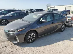 Toyota Prius salvage cars for sale: 2018 Toyota Prius Prime