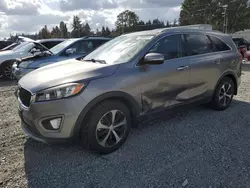 KIA Vehiculos salvage en venta: 2016 KIA Sorento EX