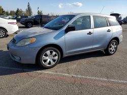 Salvage cars for sale at Rancho Cucamonga, CA auction: 2006 Toyota Corolla Matrix XR