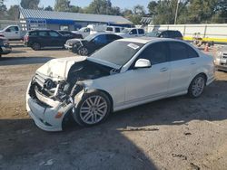 Salvage cars for sale at Wichita, KS auction: 2009 Mercedes-Benz C 300 4matic