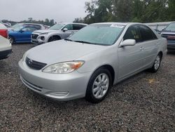 Toyota salvage cars for sale: 2002 Toyota Camry LE