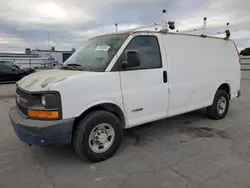 Chevrolet salvage cars for sale: 2005 Chevrolet Express G3500