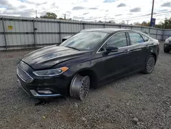 Ford salvage cars for sale: 2018 Ford Fusion TITANIUM/PLATINUM