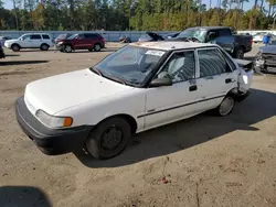 Vehiculos salvage en venta de Copart Harleyville, SC: 1991 GEO Prizm Base