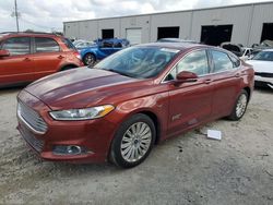 Salvage cars for sale at Jacksonville, FL auction: 2014 Ford Fusion SE Phev