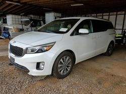 KIA Vehiculos salvage en venta: 2015 KIA Sedona EX