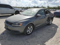 Salvage cars for sale at Houston, TX auction: 2013 Volkswagen Jetta TDI