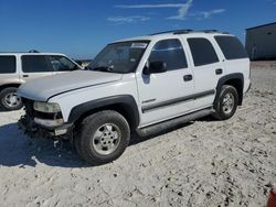 Salvage cars for sale at Taylor, TX auction: 2002 Chevrolet Tahoe C1500