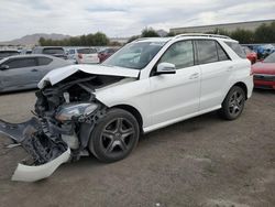 Salvage cars for sale at Las Vegas, NV auction: 2017 Mercedes-Benz GLE 350