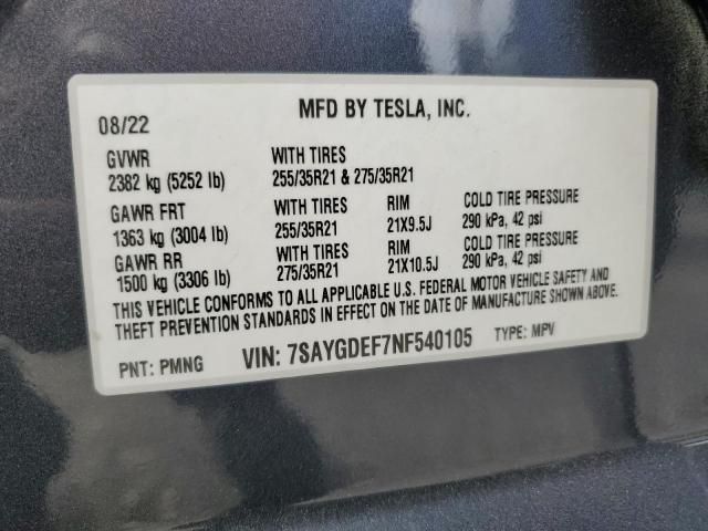 2022 Tesla Model Y