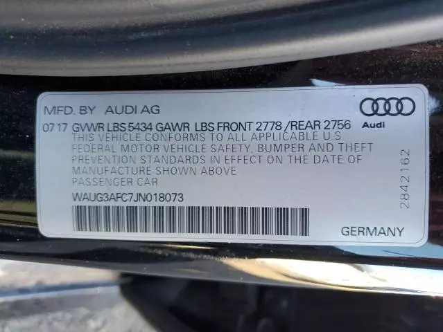 2018 Audi A6 Premium Plus