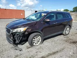 KIA salvage cars for sale: 2016 KIA Sorento LX