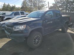 Salvage cars for sale at Denver, CO auction: 2017 Chevrolet Colorado ZR2