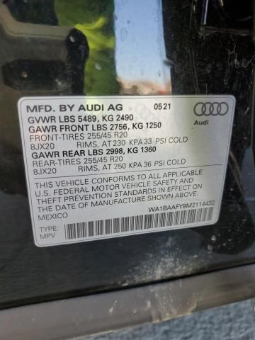 2021 Audi Q5 Premium Plus