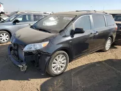 Toyota Vehiculos salvage en venta: 2016 Toyota Sienna LE