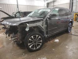 Salvage cars for sale at Casper, WY auction: 2021 Jeep Grand Cherokee L Overland