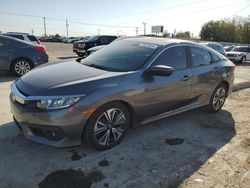 Honda salvage cars for sale: 2018 Honda Civic EX