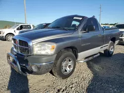 Salvage cars for sale at Tifton, GA auction: 2007 Dodge RAM 1500 ST