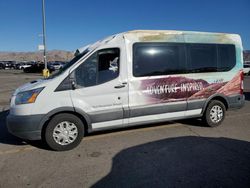 Salvage cars for sale at North Las Vegas, NV auction: 2017 Ford Transit T-350