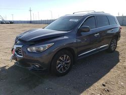 Salvage cars for sale at Greenwood, NE auction: 2014 Infiniti QX60