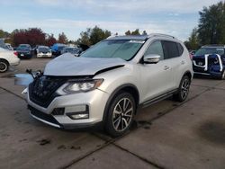 Nissan salvage cars for sale: 2018 Nissan Rogue S