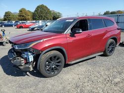 Salvage cars for sale at auction: 2021 Toyota Highlander XLE