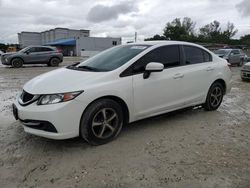 Honda Vehiculos salvage en venta: 2015 Honda Civic SE