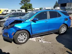 Chevrolet Equinox lt salvage cars for sale: 2024 Chevrolet Equinox LT