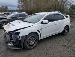 Salvage cars for sale at Arlington, WA auction: 2010 Mitsubishi Lancer Evolution SE