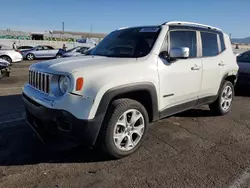 Jeep Vehiculos salvage en venta: 2018 Jeep Renegade Limited