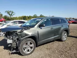 2014 Toyota Highlander Limited en venta en Des Moines, IA