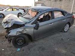 Salvage cars for sale at Fredericksburg, VA auction: 2018 Nissan Sentra S