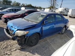 Salvage cars for sale at Kansas City, KS auction: 2010 Toyota Corolla Base