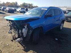 Jeep salvage cars for sale: 2022 Jeep Compass Latitude