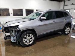 Jeep salvage cars for sale: 2017 Jeep Cherokee Latitude