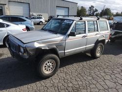 Salvage cars for sale at Woodburn, OR auction: 1991 Jeep Cherokee Sport