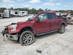 Salvage cars for sale at Houston, TX auction: 2015 Ford F150 Supercrew