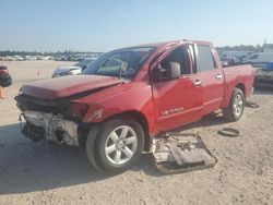 Salvage cars for sale from Copart Houston, TX: 2008 Nissan Titan XE