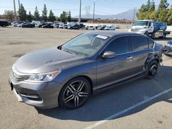 Honda salvage cars for sale: 2017 Honda Accord Sport