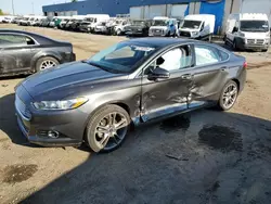 2016 Ford Fusion Titanium en venta en Woodhaven, MI